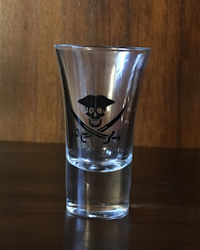 Two Pirate Shot Glasses